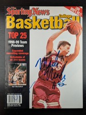 DUAL AUTO - The Sporting News College Basketball, Mark Madsen & Todd MacCulloch