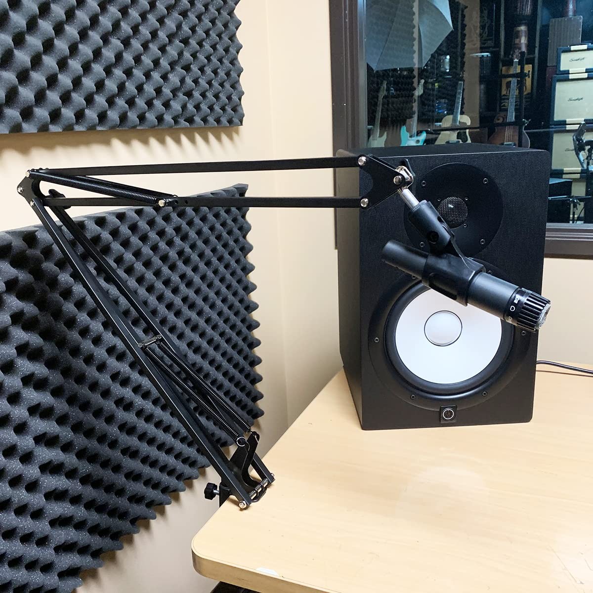 ChromaCast Pro Series 38 Scissors Arm Adjustable Microphone Desk Stand with