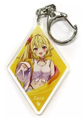 Adult Collectible Sara Hoshikawa Acrylic Keychain Nijisanji Orihime Star 3rd Ann