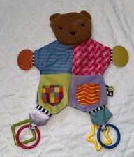 Kids Preferred Amazing Baby Bear Toy Teether Lovey Security Development Activity