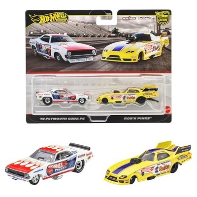 PSL] 2025 Hot Wheels Twin 2 Pack '72 Plymouth Cuda FC Rob 'N Pinks