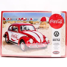 Polar Lights Coca-Cola Volkswagen Beetle 1:25 Scale Model Car Kit