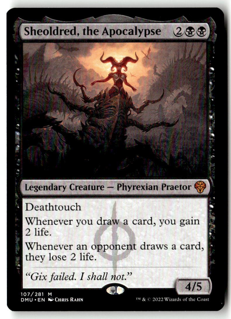 Sheoldred, the Apocalypse 107 - DMU - MTG - NM