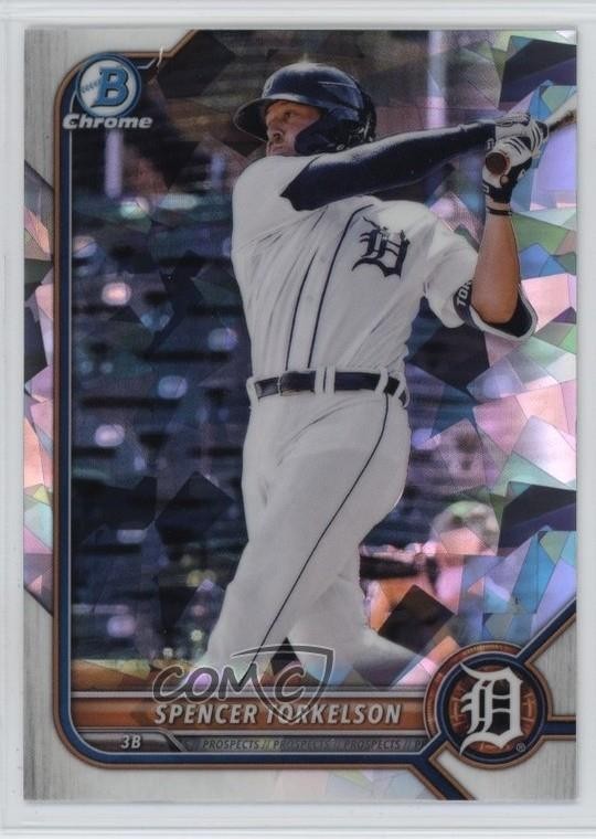 2022 Bowman Chrome Prospects Atomic Refractor Spencer Torkelson Rookie RC 0n2k