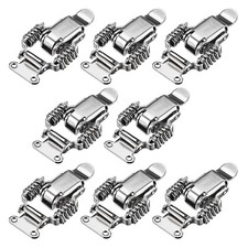 8pcs 304 Stainless Steel Spring Loaded Toggle Latch Catch Clamp 68mm