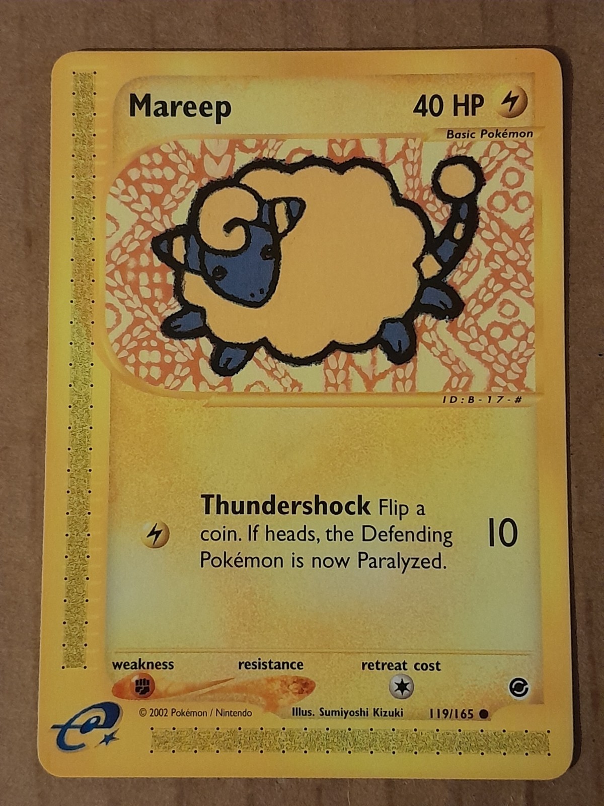 Pokemon Mareep 119/165 Expedition NM See Pictures