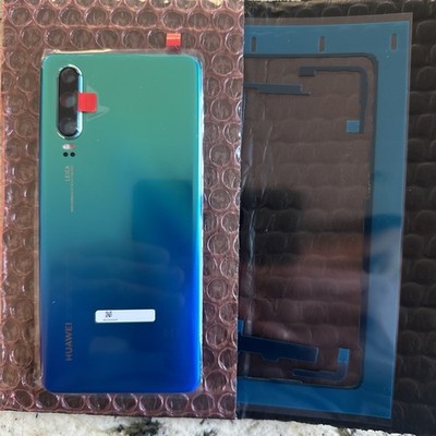 Huawei P30 Aurora Blue Hintertür Original Original Service Pack 02352NMF