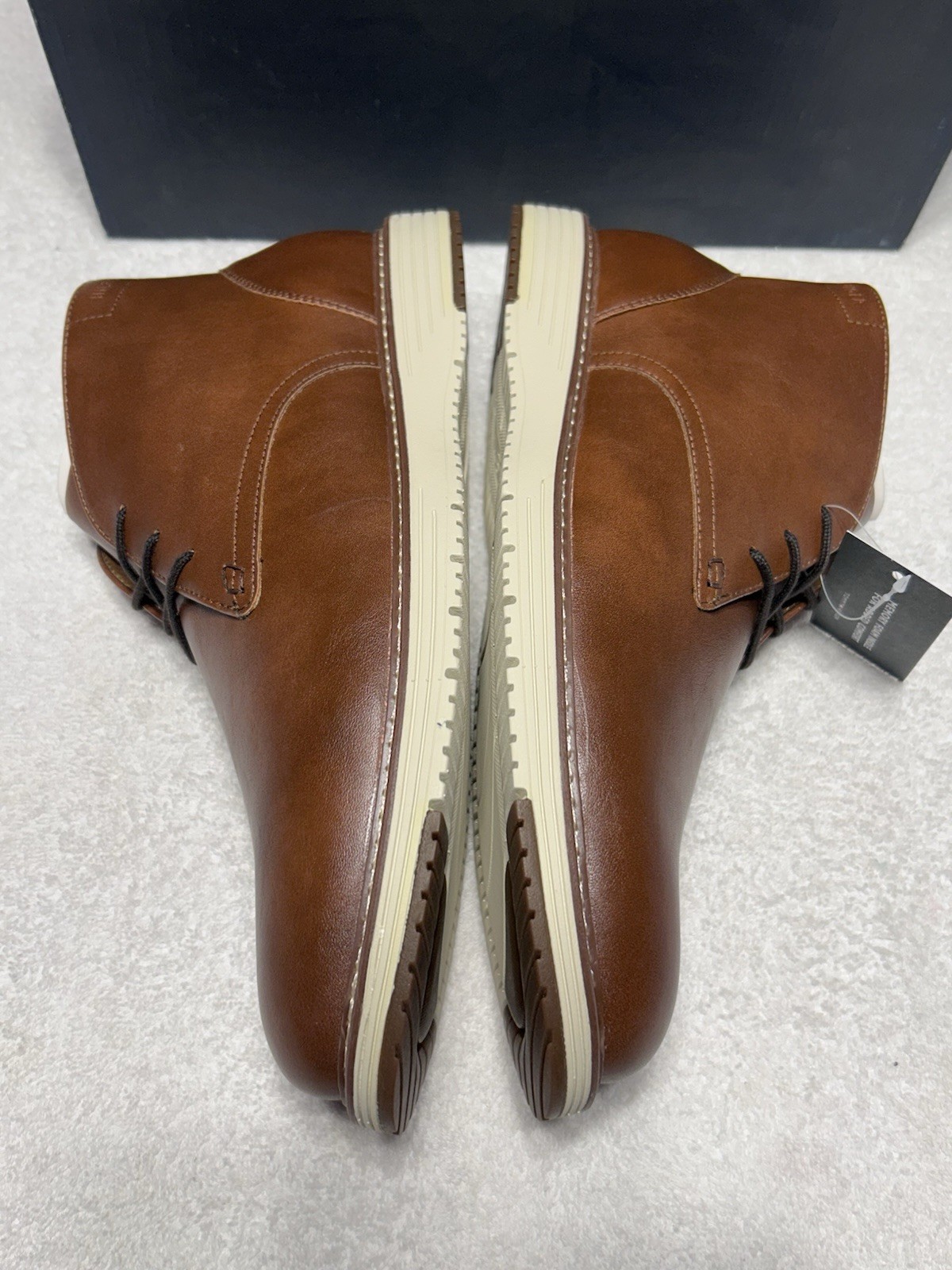 Tommy Hilfiger Men’s Harbin 12M Medium Brown Memory Foam Comfort New In Box image 3