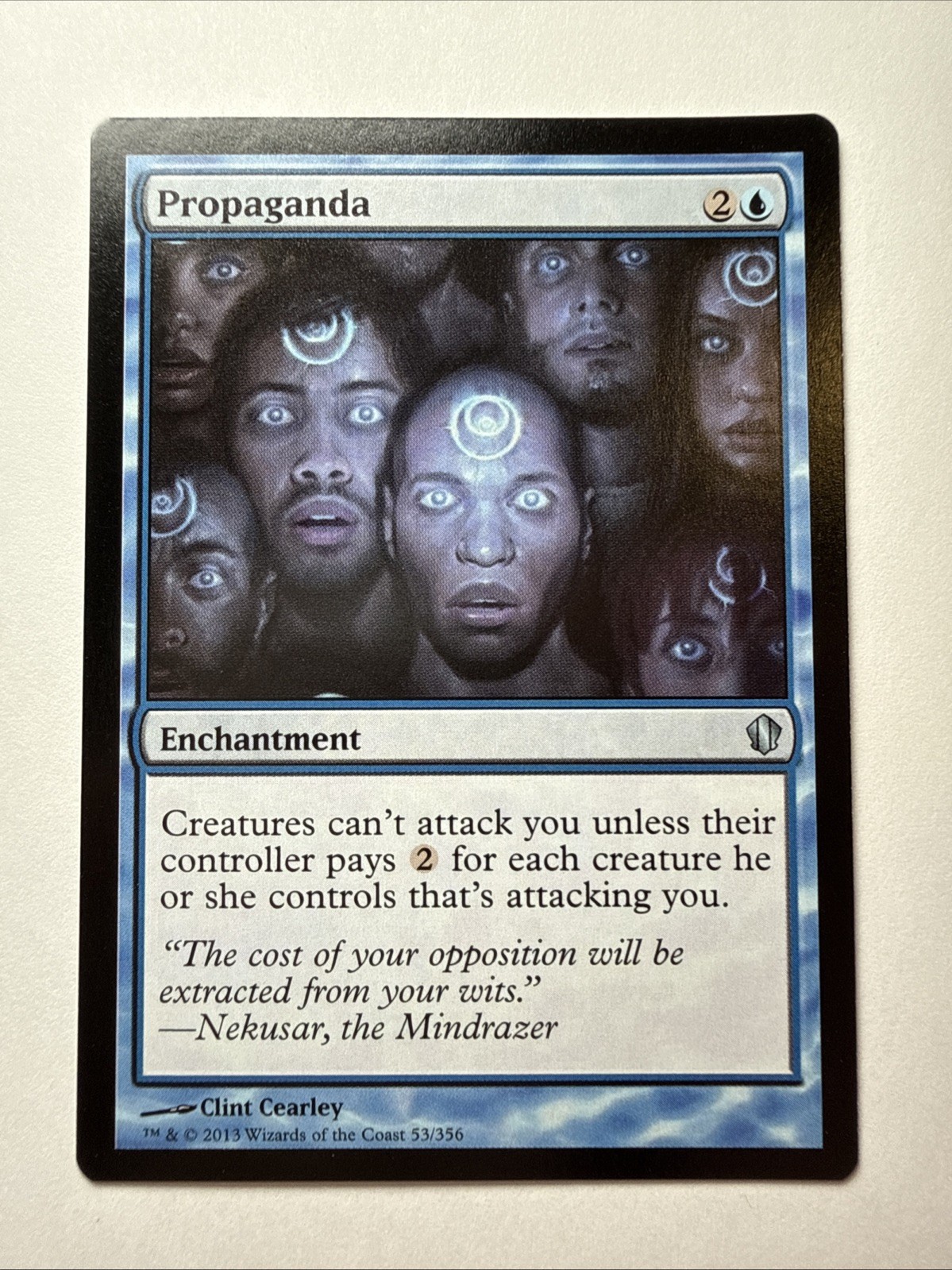 Propaganda MTG Magic the Gathering (53/357) Commander 2013 NM