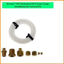 Mechanical Oil Pressure Gauge Installation Kit Universal Fit