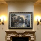 Thomas Kinkade “Carmel Sunset On Ocean Avenue” 660/990 Le Embellished Canvas