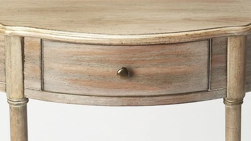 Butler Specialty Masterpiece Demilune Console Table In Gray - Picture 1 of 2