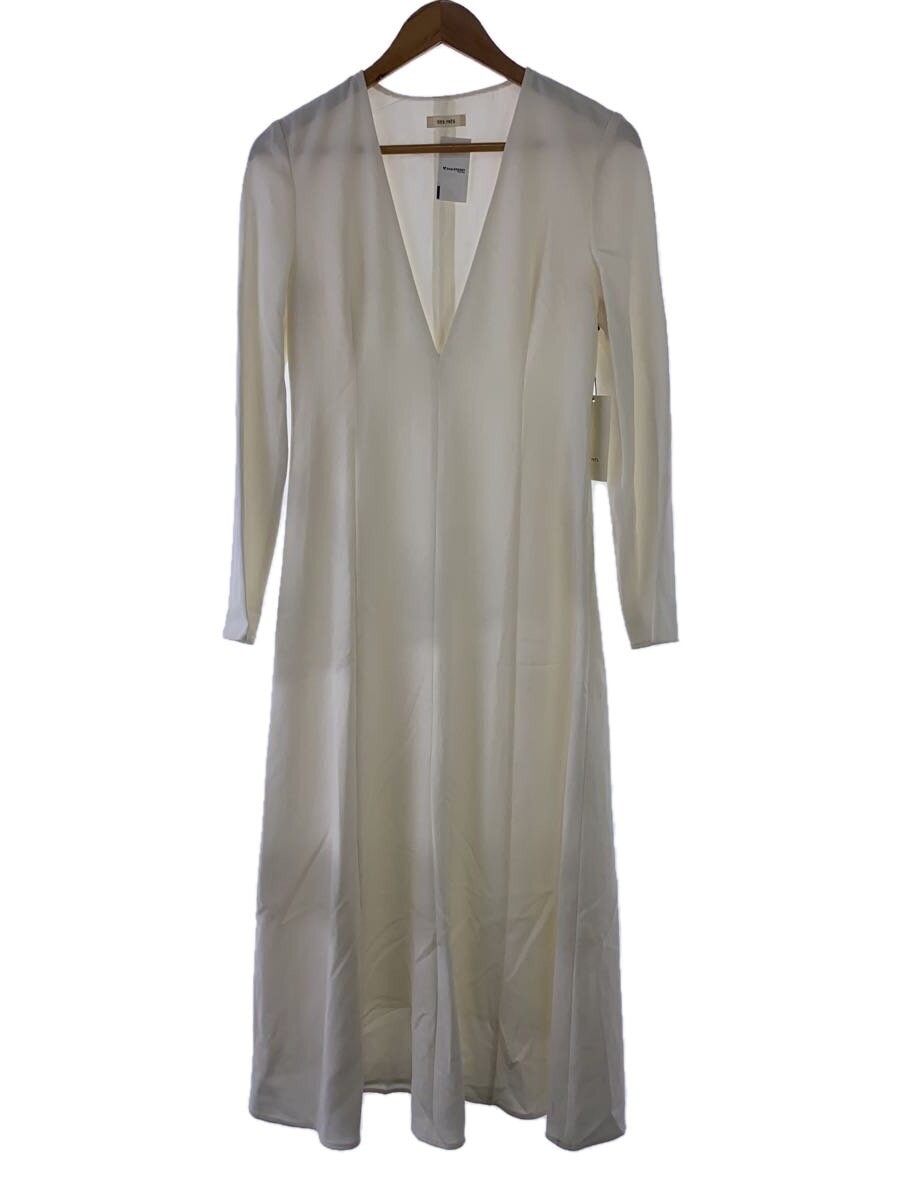 DES PRES Long Sleeve Dress in White Size 22-06-34-06108