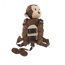 2 in 1 Female Toddler Safety Harness Backpack Children's Walking Orangutan