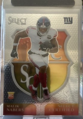 2024 Panini Select - Select Certified Rookies Malik Nabers #6 (RC)