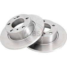 A.B.S. 2x Bremsscheibe hinten 251 Voll für Citroën XM Break Y4 Y3 16188