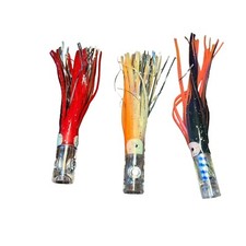 Bluefin Tuna Lures 5" Cup Head H20 Pro Cup Head Multi-colored (Lot of 3)