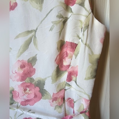 Vintage Jessica Howard Midi Dress 4 Petite Floral Romantic Spring Preppy Retro - Picture 6 of 7