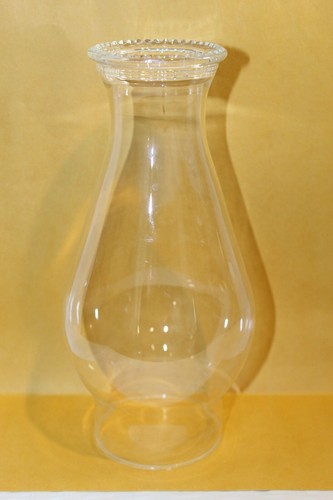 2 7/8 Zoll x 8 3/4 Zoll Klar Perlen Glas Öllampe Schornstein für #2 Brenner