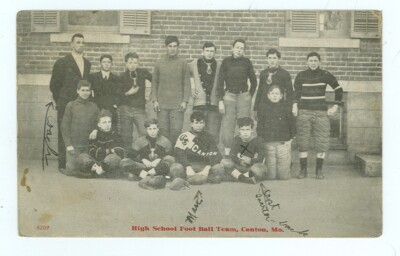 Canton, Missouri, High School Foot Ball Team (CmiscMO31