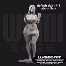 Anime MatsumotoMegumi Resin 3D Print GK Kit Figure DIY Model toy gift Unpainted