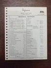 Genuine Ferguson Price List Industrial Machinery Great Britain / England
