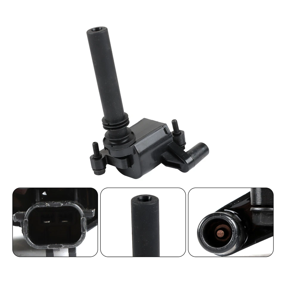 Bobinas de encendido UF378 + bujías + cables de bujía para Dodge Ram 1500 2500 5,7 L Foto 4 de 4