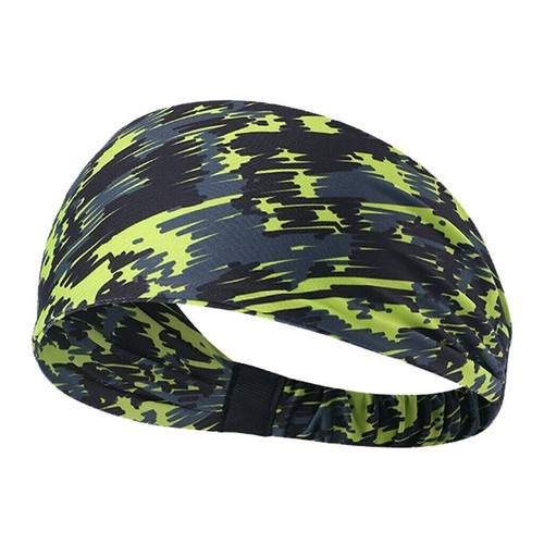 3pcs Men Moisture Wicking Wide Non-Slip Sport Headband Sweatband Gym Workout Run - Picture 4 of 7