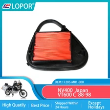 Air Filter Intake Cleaner For Honda VT600C 88-93 Shadow VLX 600 1988-1998 NV400