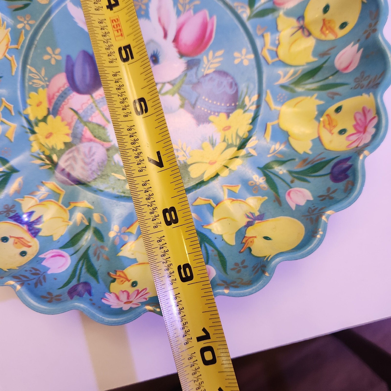 Vintage EASTER Anthropomorphic Bunny Chicks Flowers KITSCH Plastic ...