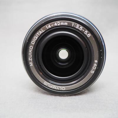 OLYMPUS M.ZUIKO DIGITAL ED 14-42mm F3.5-5.6 Zoom Lens Black Micro