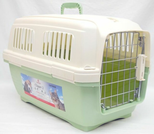 Marchioro Clipper 2 Cayman Pet Carrier 933 Lbs Tan/green Travel Cat