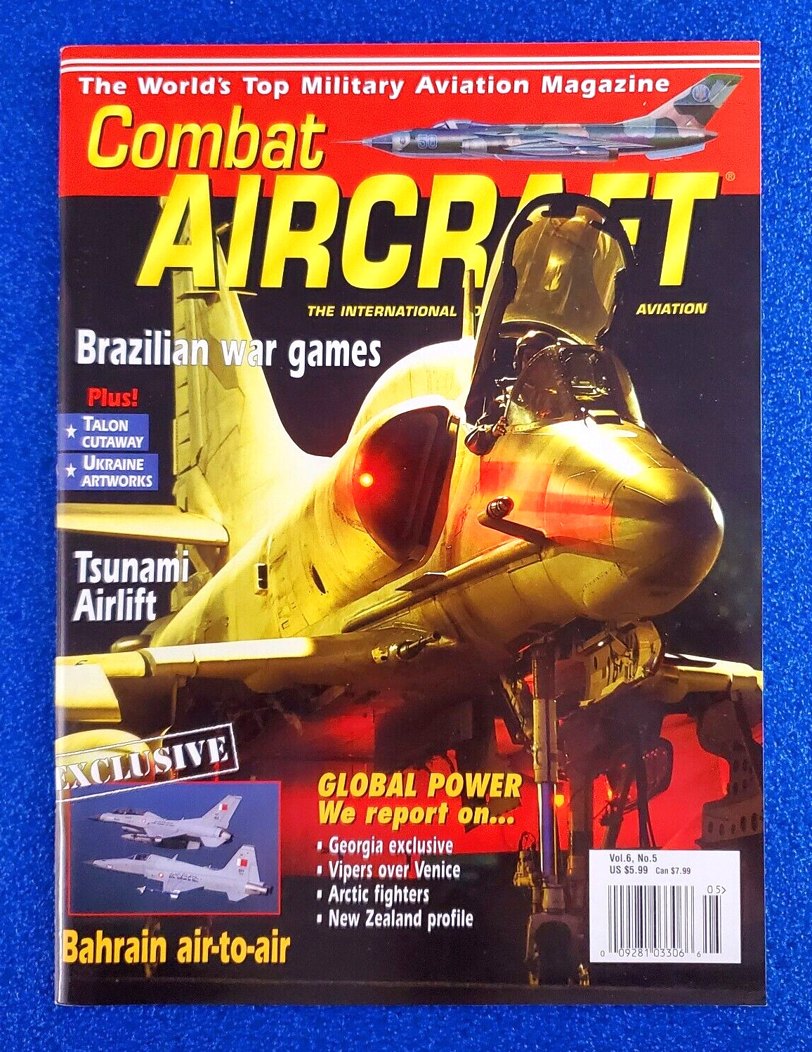 Combat Aircraft: Brazillian War Games March 2005 Vol. 6 No. 5 Magazine