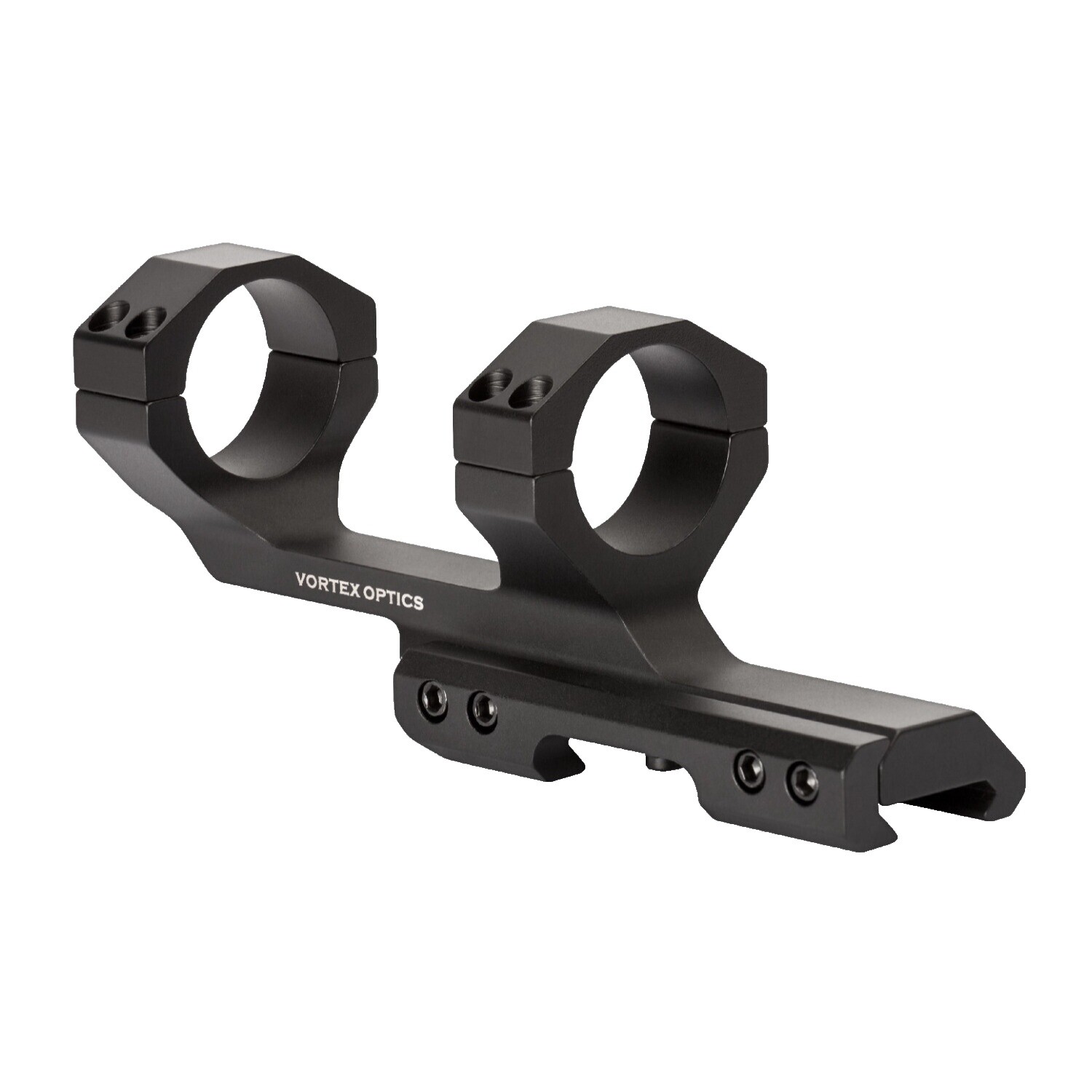 Monstrum Extended Series Offset Picatinny Scope Mount - 1 Inch, 0 MOA, For Long Range Scopes