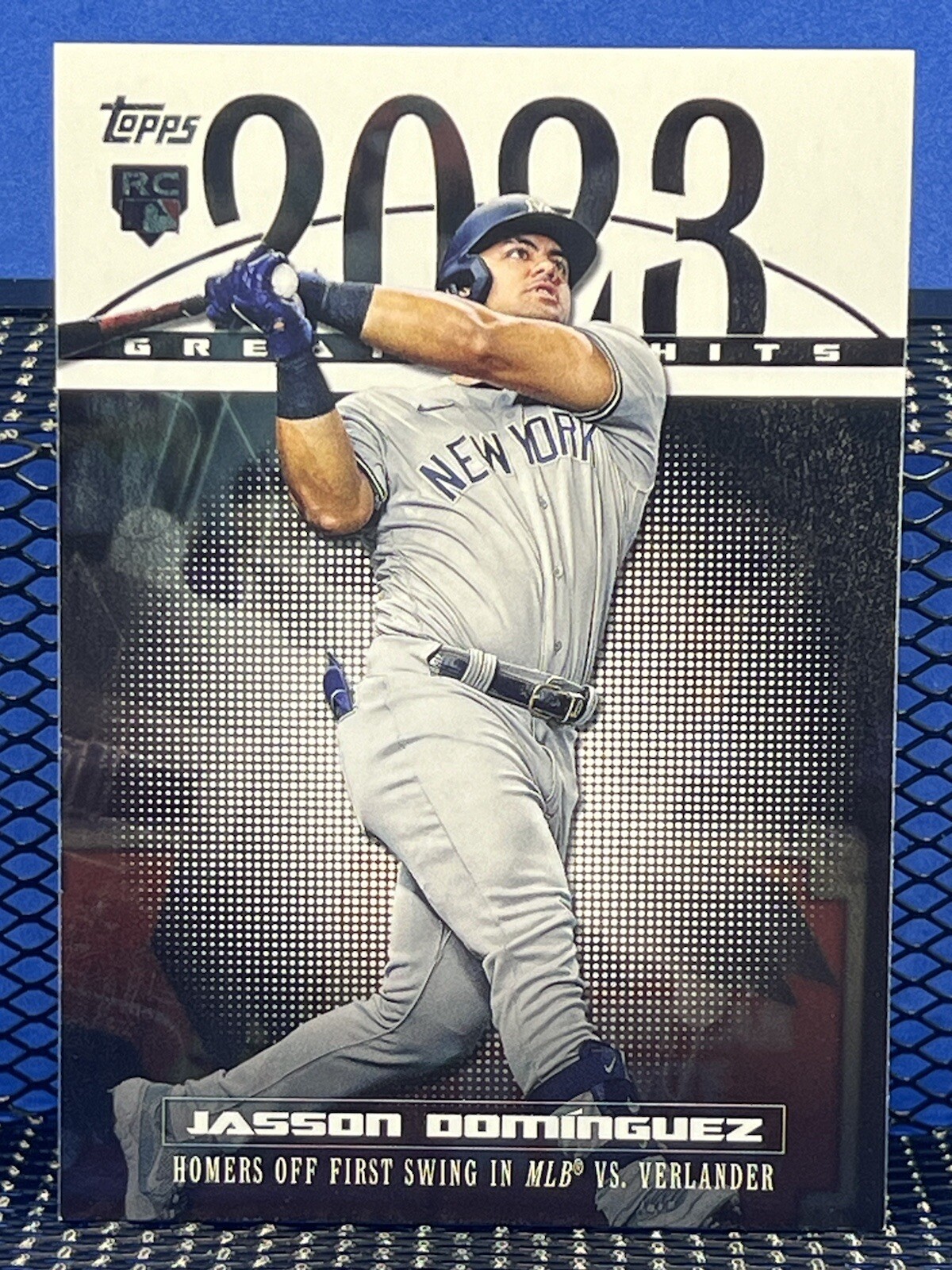 2024 Topps Series One JASSON DOMINGUEZ Greatest Hits New York Yankees