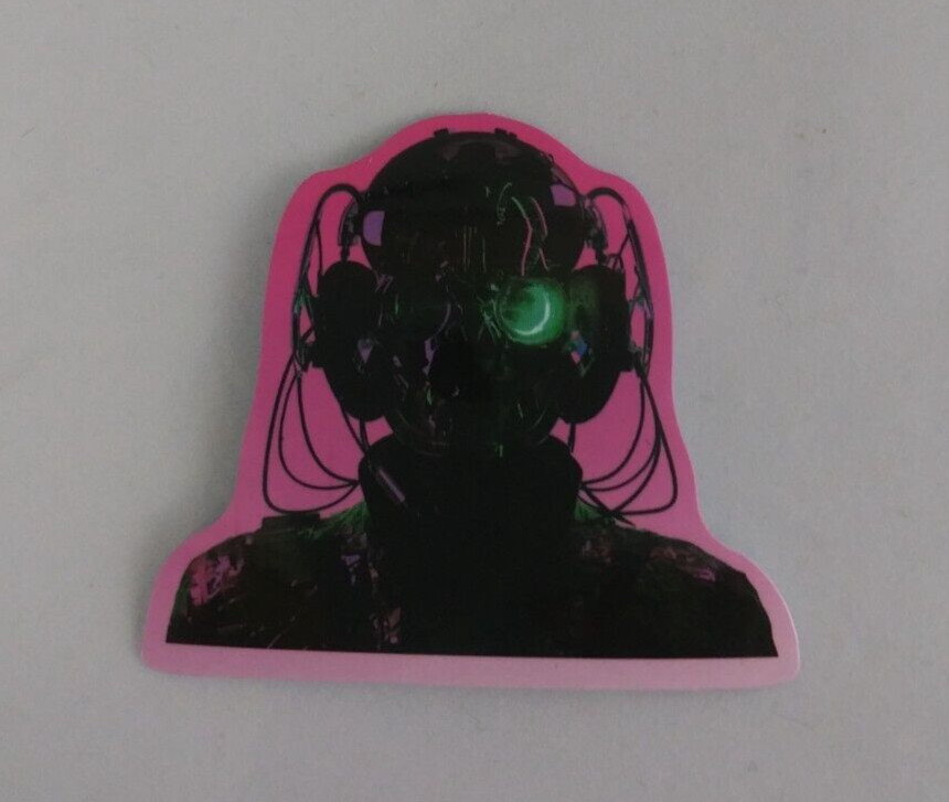 Gamer Bright Colorful Sticker 1.75" X 2" (m)
