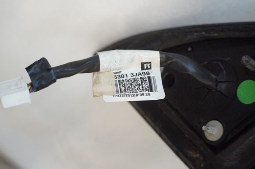 OEM 2013-2016 Infiniti JX35 QX60 Right RH Side Power Mirror Assembly w/ CAMERA - Picture 8 of 9