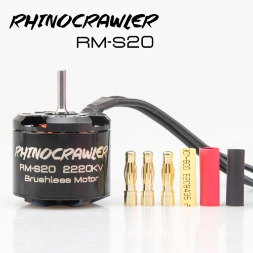 RhinoESC RC 540 AM32 ESC 80A bürstenloser Motor Combo Raupenraupe Auto Axial SCX10 TRX-4 - Bild 32 von 37