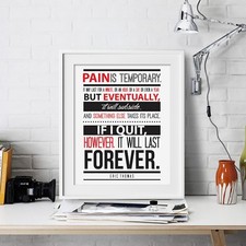 Eric Thomas Inspirational Wall Art Print Motivational Quote Poster Decor Gift