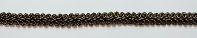 Conso Collection L50b Dark Olive French Gimp 1/2'' Braid Pieces Size Choice