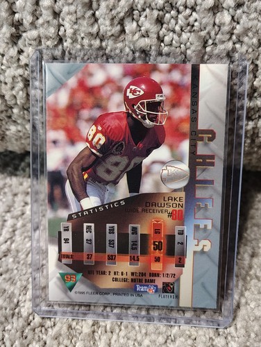 1995 Fleer Lake Dawson #93 - Picture 2 of 2
