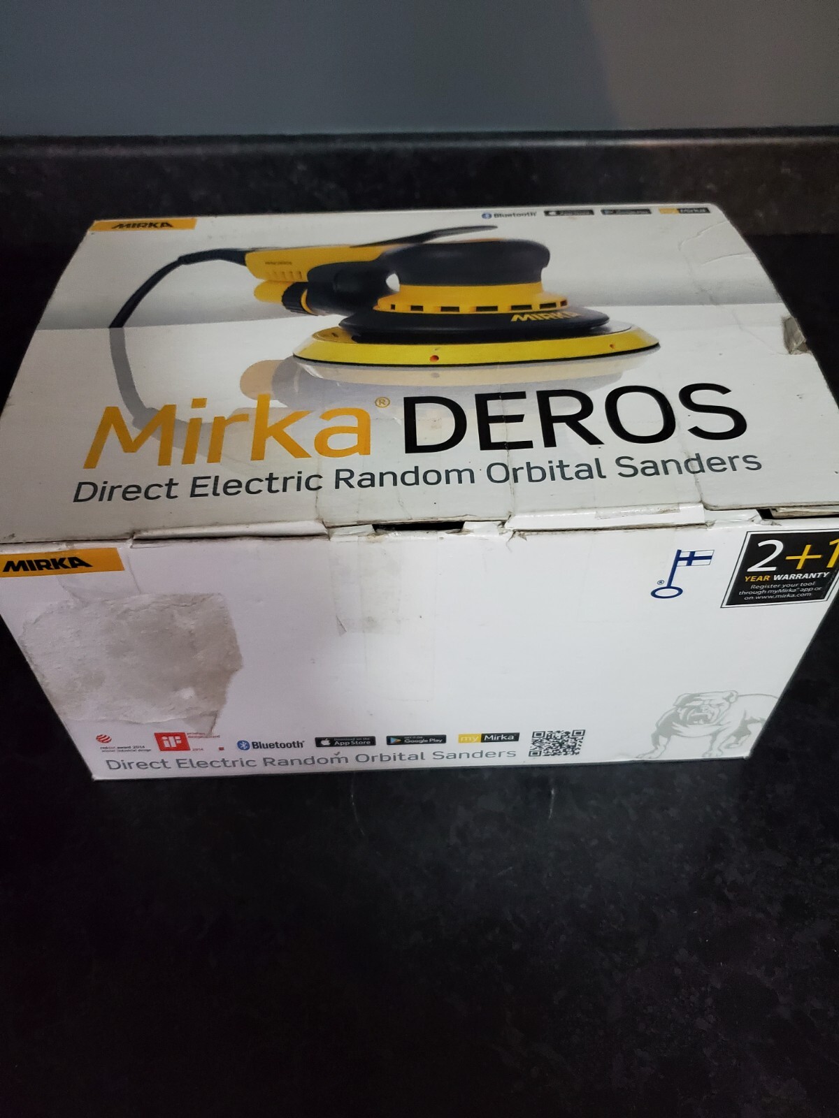 Mirka Deros 5650CV Sander . 125mm & 150mm. Cable And Box eBay