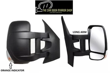 Fit Nissan Interstar 2011-2024 Right Side Complete Electric Long Arm Mirror Unit