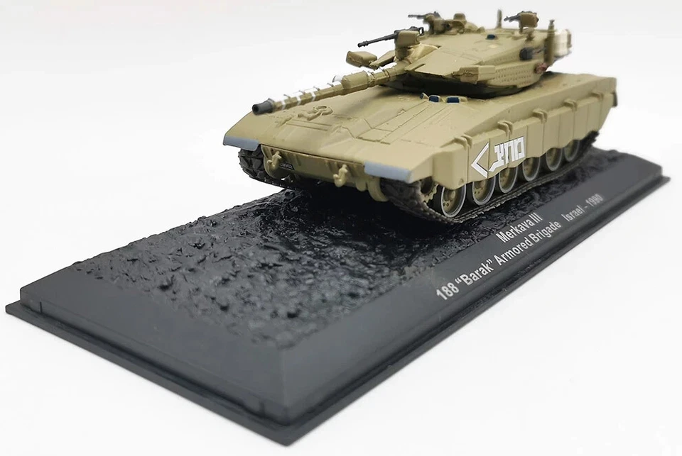 Merkava III, 188 Brigata Corazzata Barak, Israele 1990, 1:72 Altaya - Immagine 4 di 4