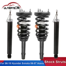 Set 4 Front & Rear Struts Shocks Absorbers For 06-10 Hyundai Sonata 06-07 Azera