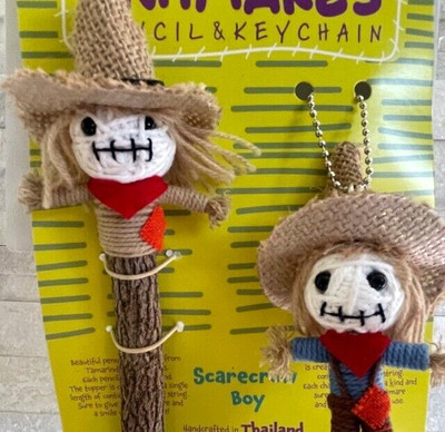 Knitmares Scarecrow Boy Pencil & Keychain