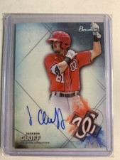 2021 Bowman Sterling Jackson Cluff Auto Washington Nationals #BSPA-JC