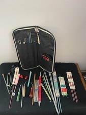Huge Lot of Vintage Knitting  Crochet Needle Hooks  Stuff