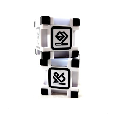 Anki Cozmo Robot Original Cubes Set Of 2 Blocks (Blocks 2 &3) Only Untested