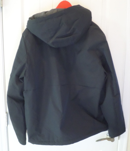 Tommy Hilfiger Navy Performance Jacket Hooded Coat Water Wind Resistant Men's L - Picture 3 of 3